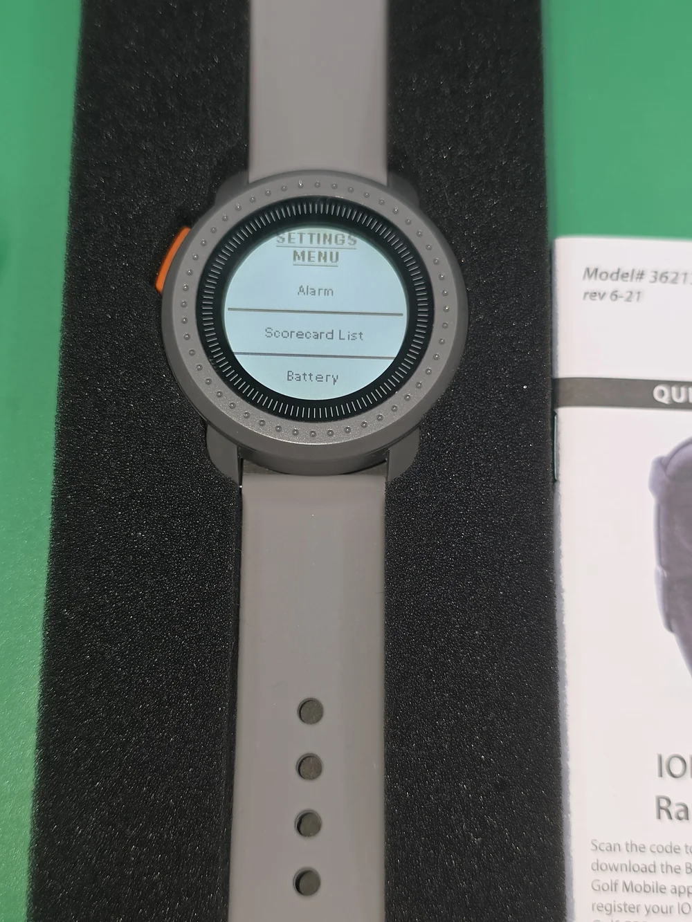 ⛳ Bushnell ION Edge Golf GPS Rangefinder Watch (Model # 362131 - Gray)